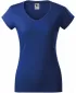 Ženska majica s kratkimi rokavi MALFINI FIT V-NECK 162 KRALJEVSKO MODRA
