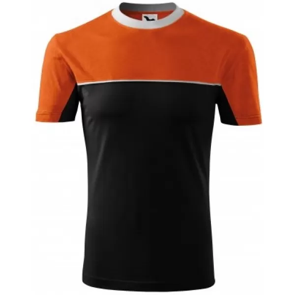  Moška majica s kratkimi rokavi MALFINI COLORMIX 109 ORANŽNA 
