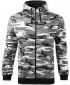Moški pulover MALFINI CAMO ZIPPER C19 KAMUFLAŽNO SIVA