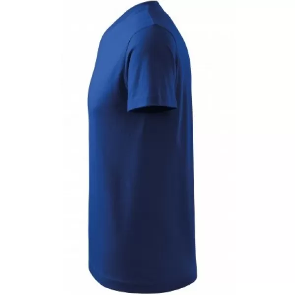  Moška majica s kratkimi rokavi MALFINI V-NECK 102 KRALJEVSKO MODRA 
