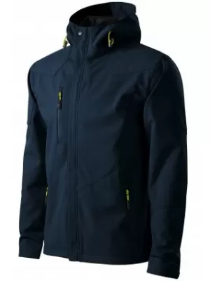 Moška softshell jakna MALFINI NANO 531 MORNARSKO MODRA