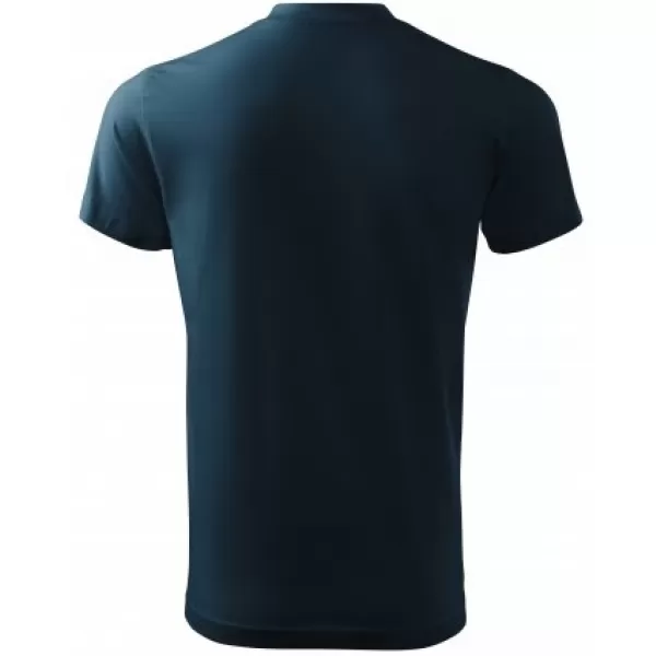  Moška majica s kratkimi rokavi MALFINI HEAVY V-NECK 111 MORNARSKO MODRA 