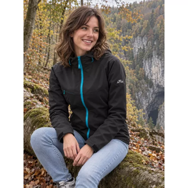  Ženska softshell jakna MALFINI COOL 514 ČRNA 
