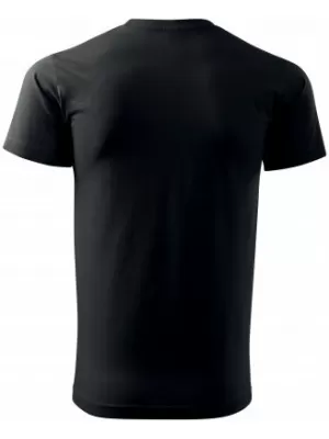 Moška majica s kratkimi rokavi MALFINI BASIC 129 ČRNA