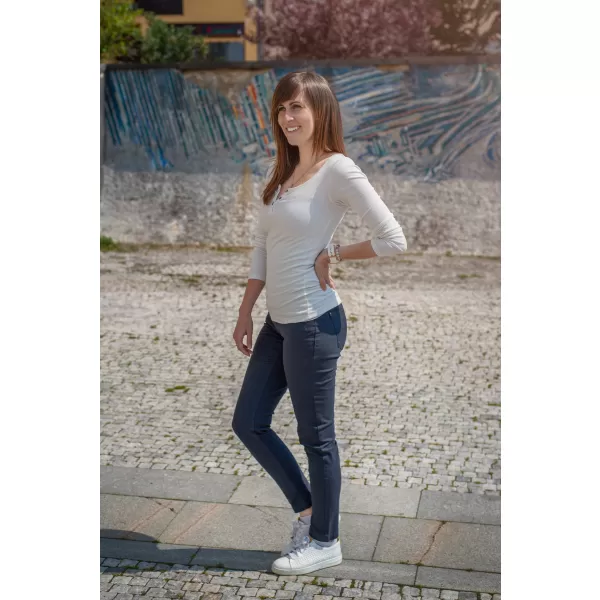  Ženske hlače ALTISPORT BERKA LPAS479 TEMNO MODRA 