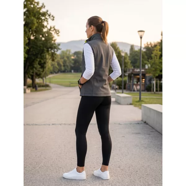 Ženski softshell telovnik MALFINI VISION 516 JEKLENO SIVA 