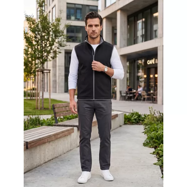  Moški softshell telovnik MALFINI VISION 517 ČRNA 