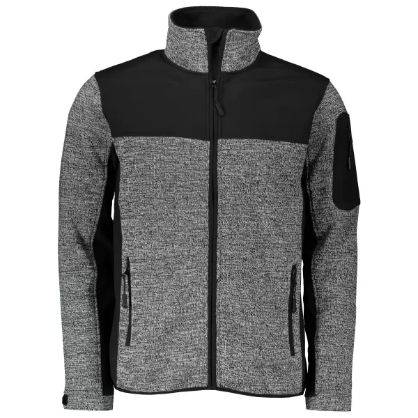  Moška softshell jakna/pulover MALFINI CASUAL 550 PLETINA SIVA MALFINI PREMIUM 