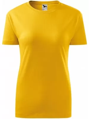 Ženska majica s kratkimi rokavi MALFINI CLASSIC NEW 133 JANTAR