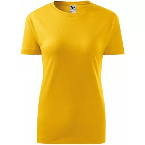  Ženska majica s kratkimi rokavi MALFINI CLASSIC NEW 133 JANTAR 
