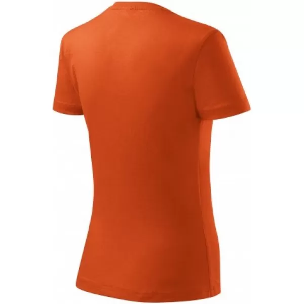  Ženska majica s kratkimi rokavi MALFINI CLASSIC NEW 133 ORANŽNA 