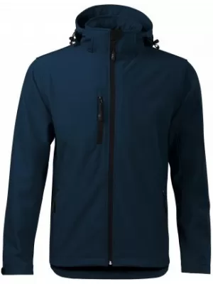 Moška softshell jakna MALFINI PERFORMANCE 522 MORNARSKO MODRA