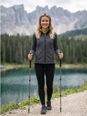 Ženski softshell telovnik MALFINI VISION 516 JEKLENO SIVA