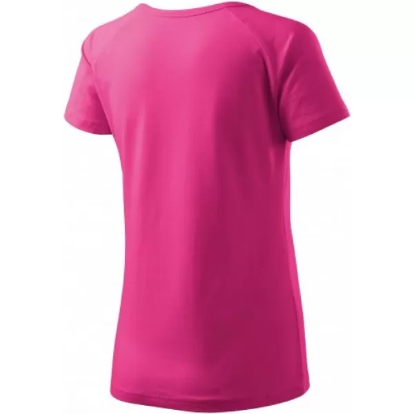  Ženska majica s kratkimi rokavi MALFINI DREAM 128 MAGENTA 