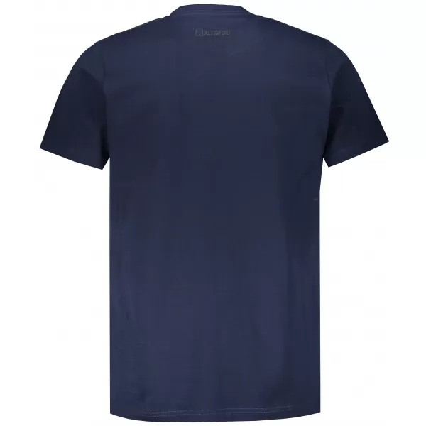  Moška majica s kratkimi rokavi ALTISPORT BABER MTSS606 TEMNO MODRA 