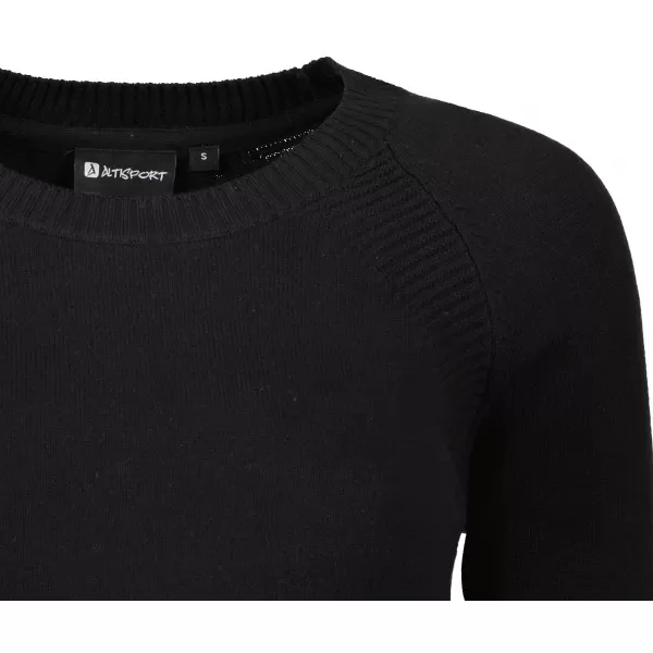  Ženski pulover ALTISPORT ERLEA LPLS084 ČRNA 