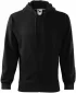 Moški pulover MALFINI TRENDY ZIPPER 410 ČRNA