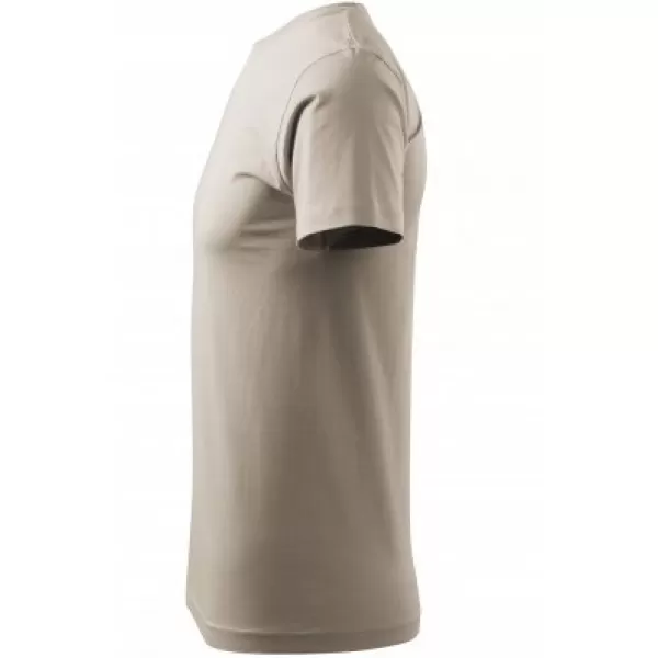  Moška majica s kratkimi rokavi MALFINI BASIC 129 LEDENO SIVA 