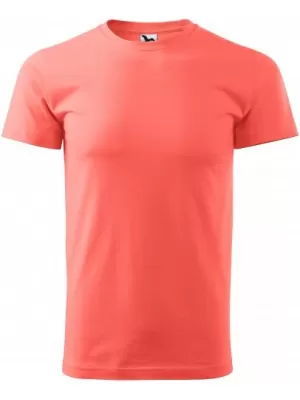 Moška majica s kratkimi rokavi MALFINI HEAVY NEW 137 KORAL