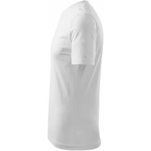  Moška majica s kratkimi rokavi MALFINI CLASSIC NEW 132 BELA 