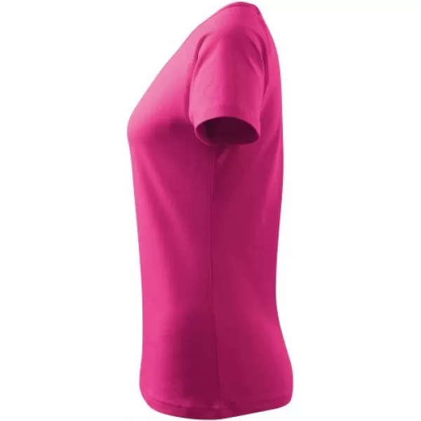  Ženska majica s kratkimi rokavi MALFINI DREAM 128 MAGENTA 