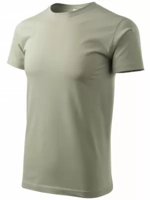 Moška majica s kratkimi rokavi MALFINI BASIC 129 SVETLO KAKI