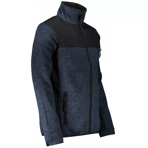  Moška softshell jakna/pulover MALFINI CASUAL 550 PLETINA MODRA MALFINI PREMIUM 