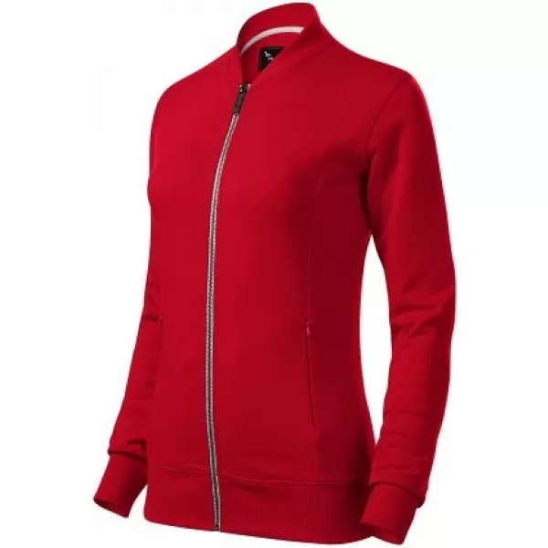  Ženski pulover MALFINI PREMIUM BOMBER 454 RDEČA FORMULA 