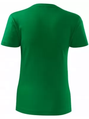 Ženska majica s kratkimi rokavi MALFINI CLASSIC NEW 133 SREDNJE ZELENA