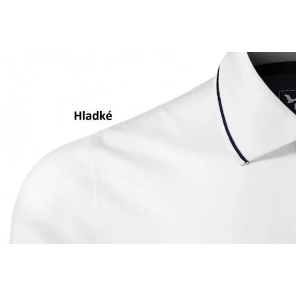  Ženska majica s kratkimi rokavi z ovratnikom MALFINI PREMIUM GRAND 269 BELA 