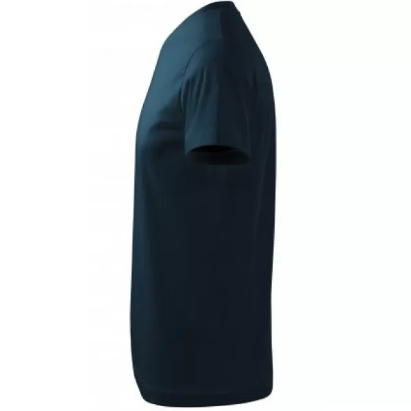  Moška majica s kratkimi rokavi MALFINI HEAVY V-NECK 111 MORNARSKO MODRA 