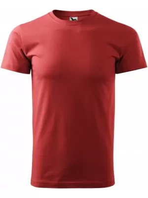 Moška majica s kratkimi rokavi MALFINI HEAVY NEW 137 KLARET