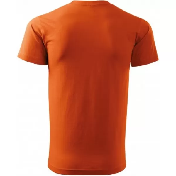  Moška majica s kratkimi rokavi MALFINI HEAVY NEW 137 ORANŽNA 