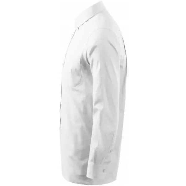  Moška majica z dolgimi rokavi MALFINI STYLE LS 209 BELA 