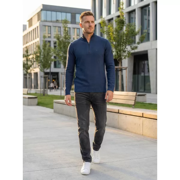  Moški pulover ALTISPORT BASEK MPLS094 TEMNO MODRA 