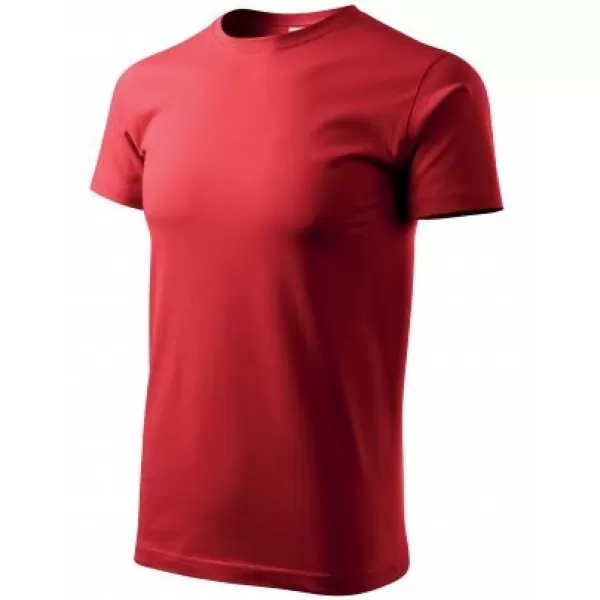  Moška majica s kratkimi rokavi MALFINI BASIC 129 RDEČA 