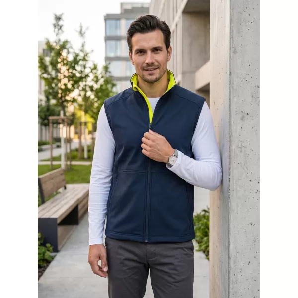  Moški softshell telovnik MALFINI VISION 517 MORNARSKO MODRA 
