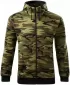 Moški pulover MALFINI CAMO ZIPPER C19 KAMUFLAŽNO ZELENA