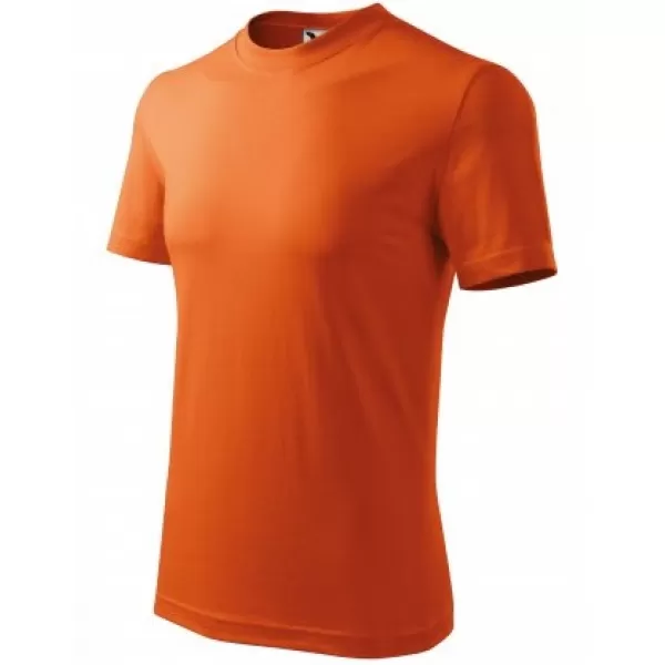  Moška majica s kratkimi rokavi MALFINI HEAVY 110 ORANŽNA 