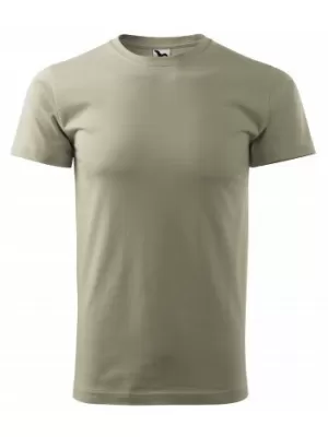 Moška majica s kratkimi rokavi MALFINI BASIC 129 SVETLO KAKI