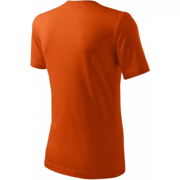  Moška majica s kratkimi rokavi MALFINI CLASSIC NEW 132 ORANŽNA 