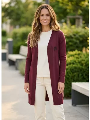 Ženska jopica ALTISPORT WEINA LPLS090 BORDO