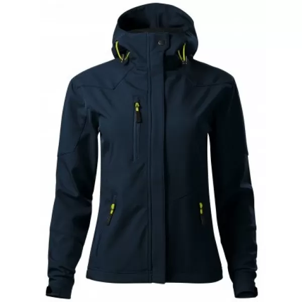  Ženska softshell jakna MALFINI NANO 532 MORNARSKO MODRA 