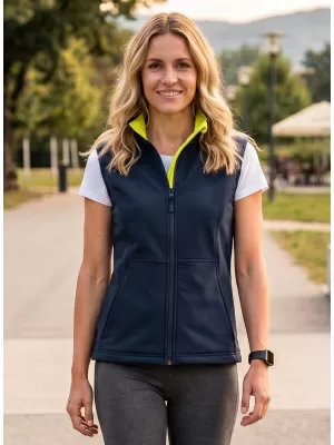 Ženski softshell telovnik MALFINI 516 VISION MORNARSKO MODRA