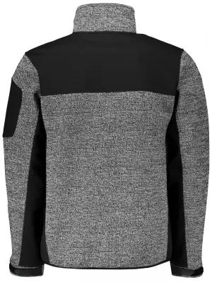 Moška softshell jakna/pulover MALFINI CASUAL 550 PLETINA SIVA MALFINI PREMIUM