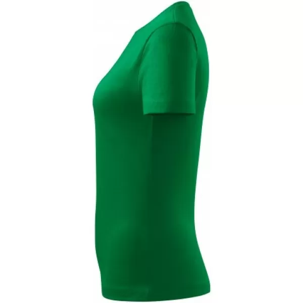  Ženska majica s kratkimi rokavi MALFINI CLASSIC NEW 133 SREDNJE ZELENA 