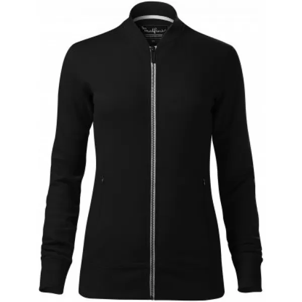  Ženski pulover MALFINI PREMIUM BOMBER 454 ČRNA 