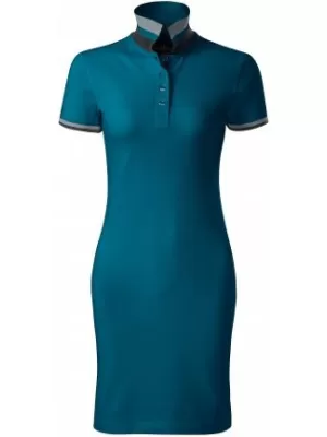 Ženska obleka z ovratnikom MALFINI PREMIUM DRESS UP 271 KEROZIN