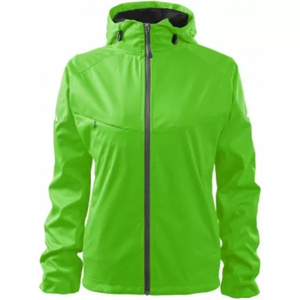  Ženska softshell jakna MALFINI COOL 514 JABOLČNO ZELENA 