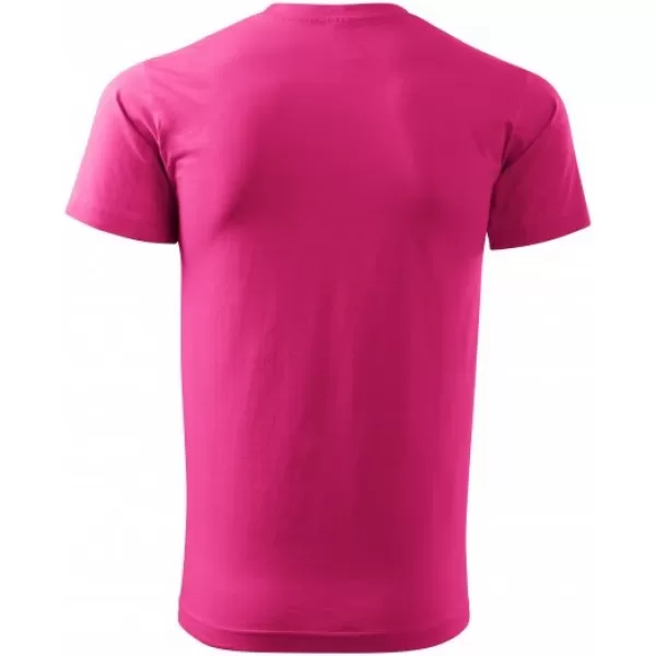  Moška majica s kratkimi rokavi MALFINI HEAVY NEW 137 MAGENTA 